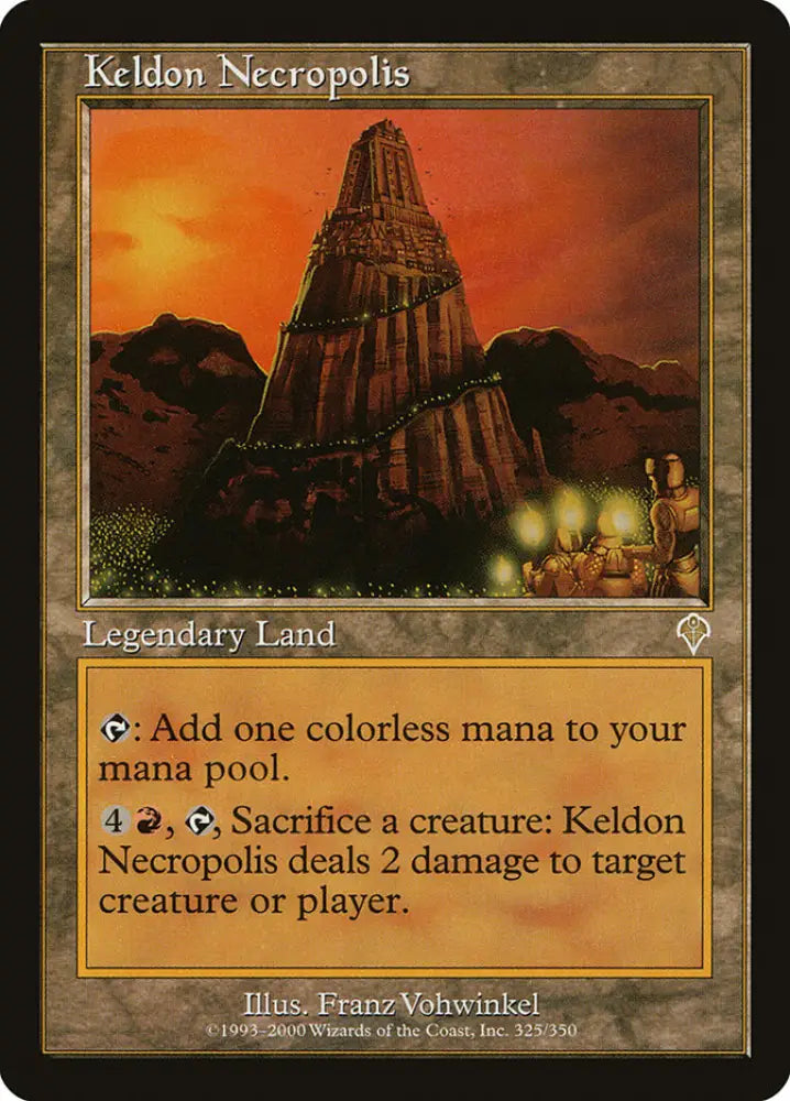 Keldon Necropolis [Invasion] - MTG Single
