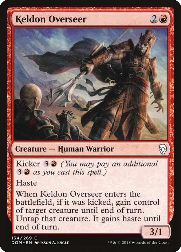 Keldon Overseer [Dominaria] - MTG Single