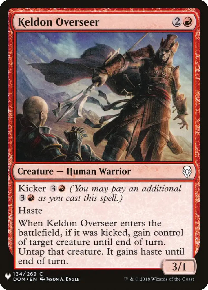 Keldon Overseer [Mystery Booster] - MTG Single