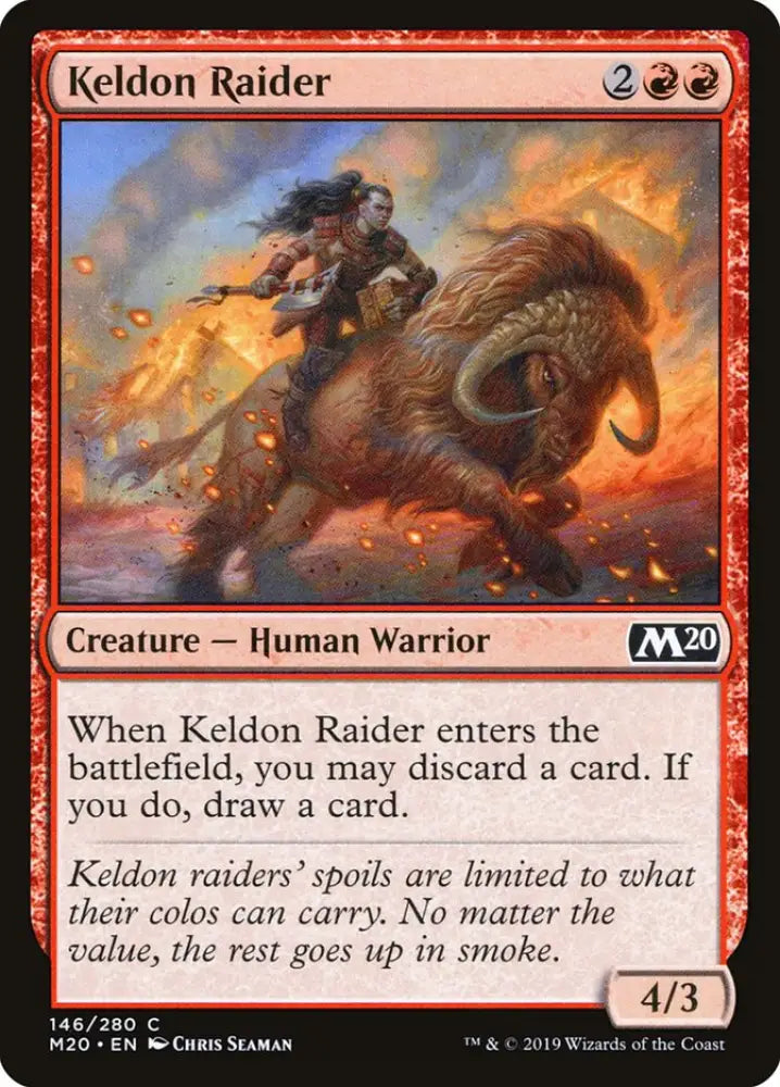 Keldon Raider [Core Set 2020] - MTG Single