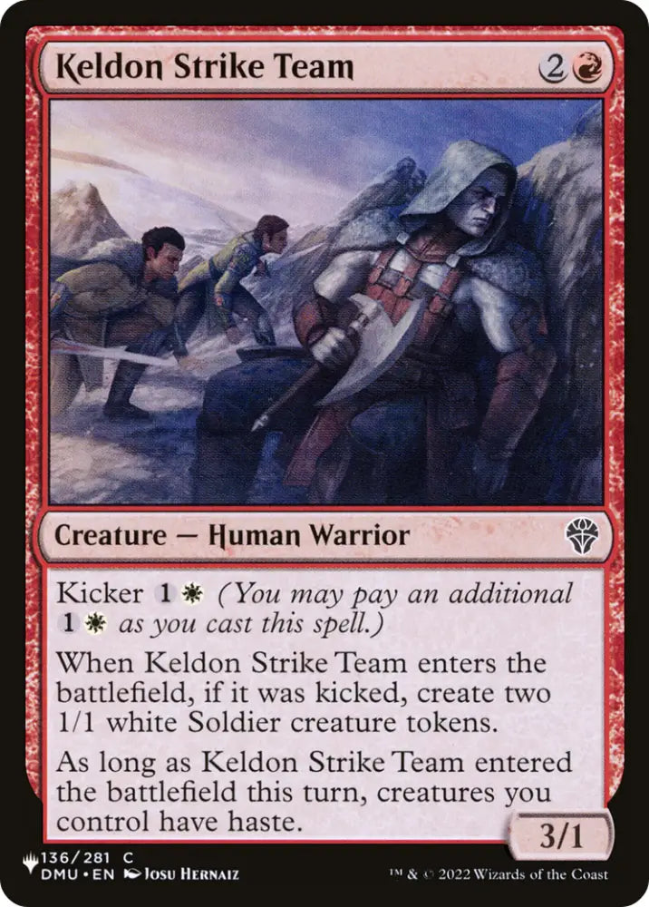 Keldon Strike Team [The List] - MTG Single