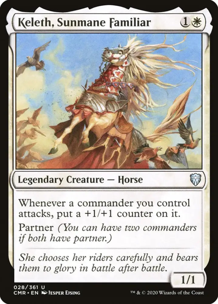 Keleth Sunmane Familiar [Commander Legends] - MTG Single