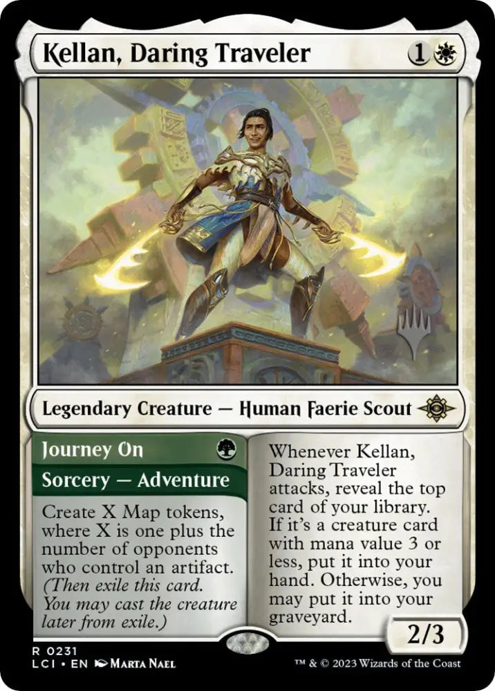 Kellan Daring Traveler (Promo Pack) [The Lost Caverns of Ixalan Promos] - MTG Single