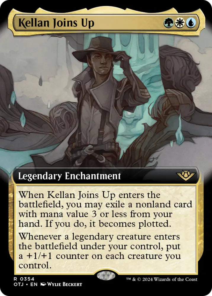Kellan Joins Up (Extended Art) [Outlaws of Thunder Junction] - MTG Single