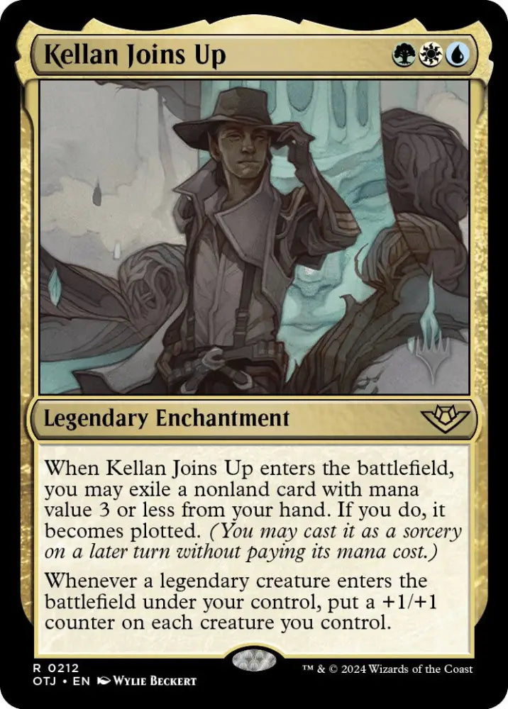 Kellan Joins Up (Promo Pack) [Outlaws of Thunder Junction Promos] - MTG Single