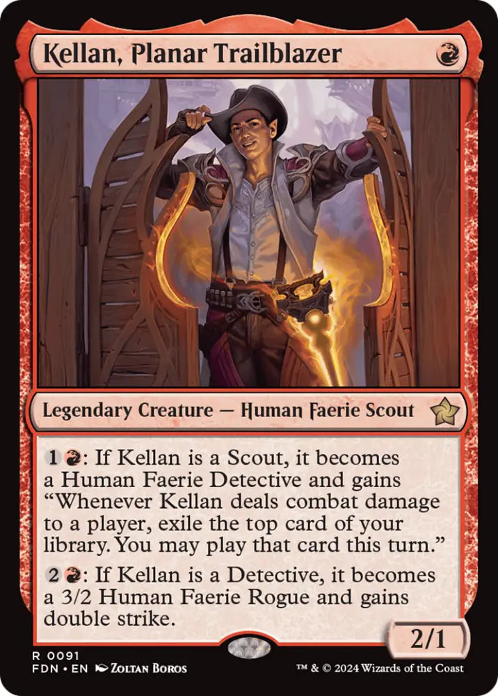 Kellan Planar Trailblazer [Foundations] - MTG Single