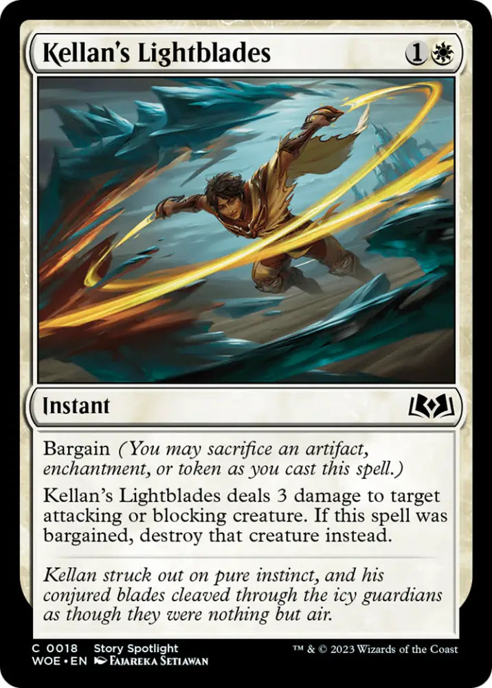 Kellan’s Lightblades [Wilds of Eldraine] - MTG Single