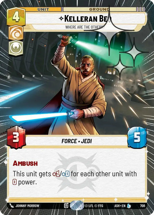 Kelleran Beq - Where are the Others? (Hyperspace Foil) (708) [Ashes of the Empire]