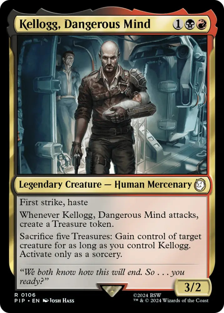Kellogg Dangerous Mind [Fallout] - MTG Single