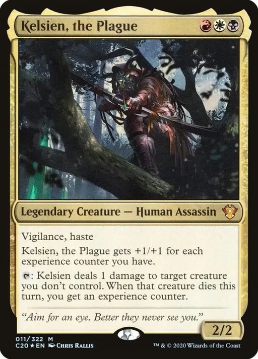 Kelsien the Plague [Commander 2020] - MTG Single