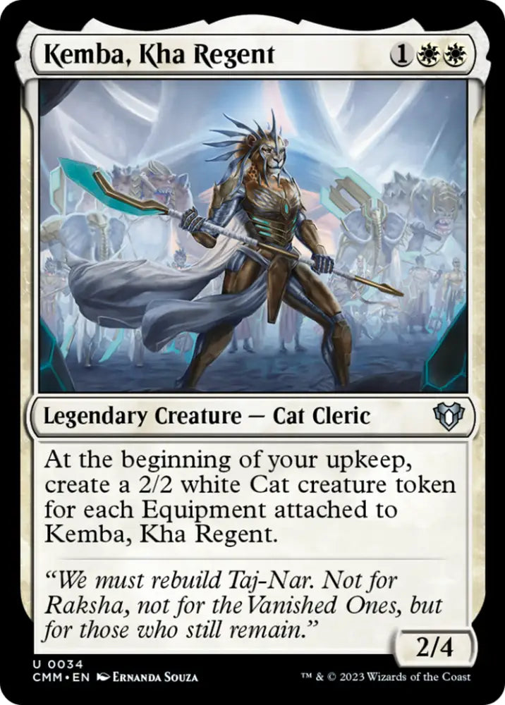 Kemba Kha Regent [Commander Masters] - MTG Single
