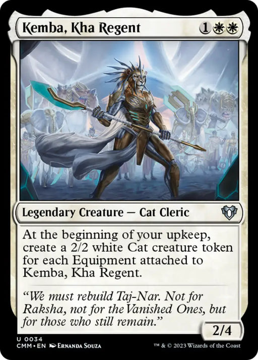 Kemba Kha Regent [Commander Masters] - MTG Single