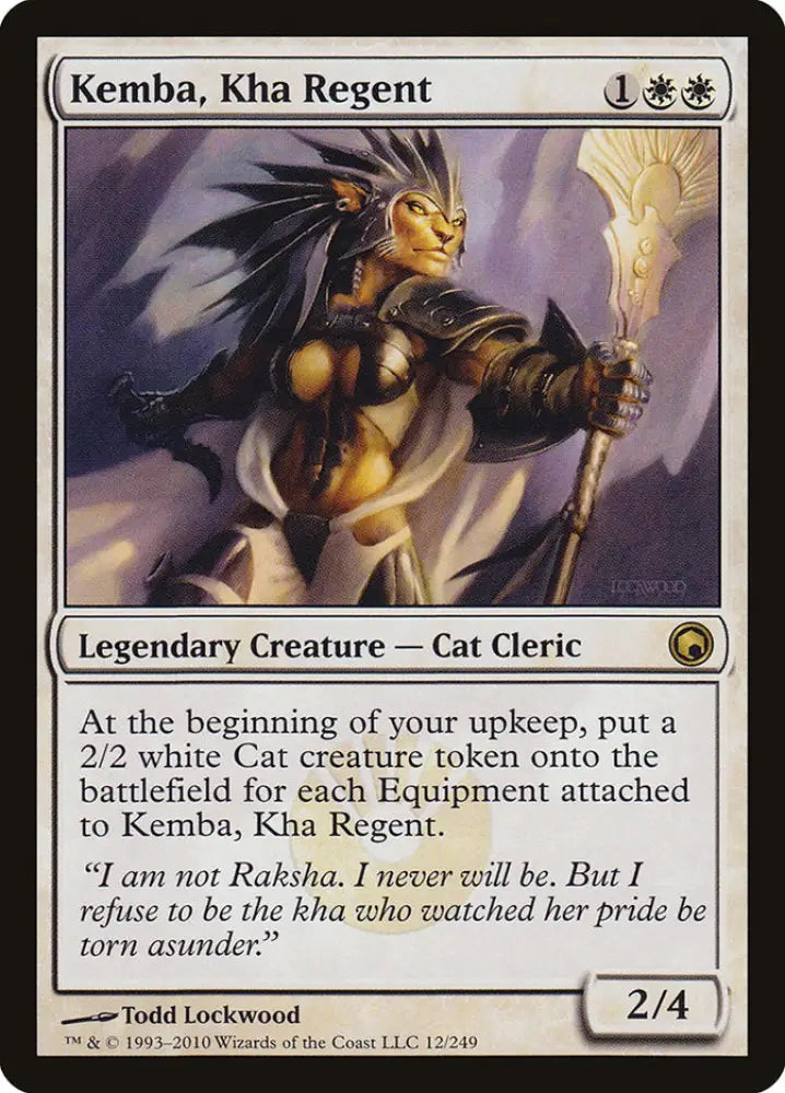 Kemba Kha Regent [Scars of Mirrodin] - MTG Single