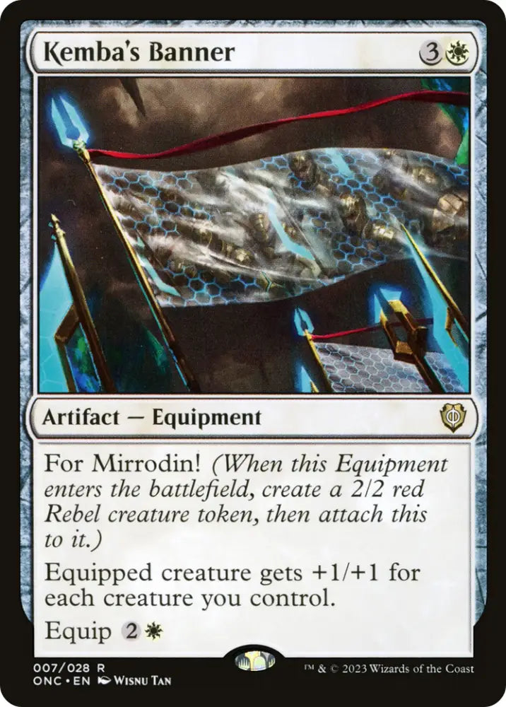 Kemba’s Banner [Phyrexia: All Will Be One Commander] - MTG Single