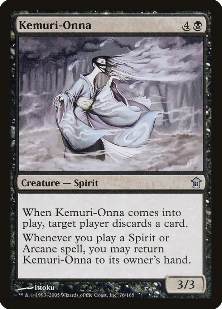 Kemuri-Onna [Saviors of Kamigawa] - MTG Single