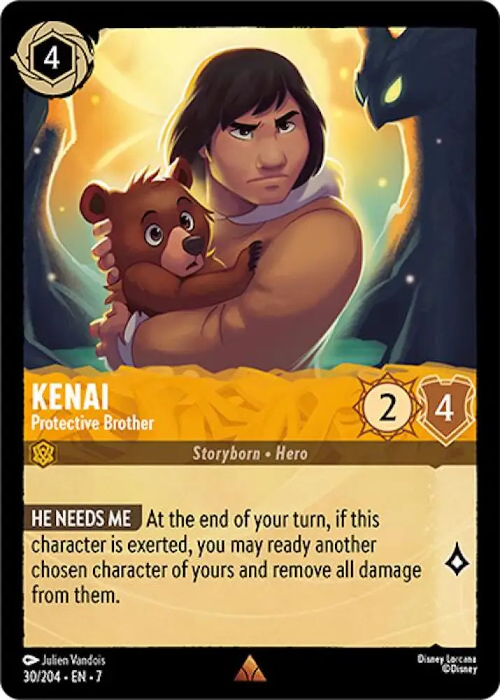 Kenai - Protective Brother (30/204) [Archazia’s Island] - Lorcana Single