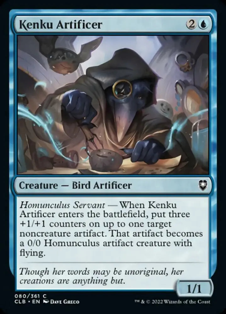 Kenku Artificer [Commander Legends: Battle for Baldur’s Gate] - MTG Single