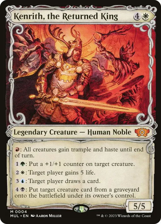 Kenrith the Returned King [Multiverse Legends] - MTG Single