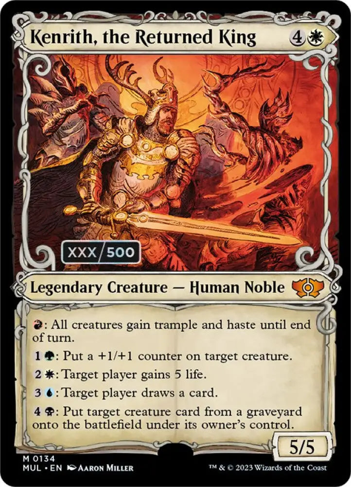 Kenrith the Returned King (Serialized) [Multiverse Legends] - MTG Single