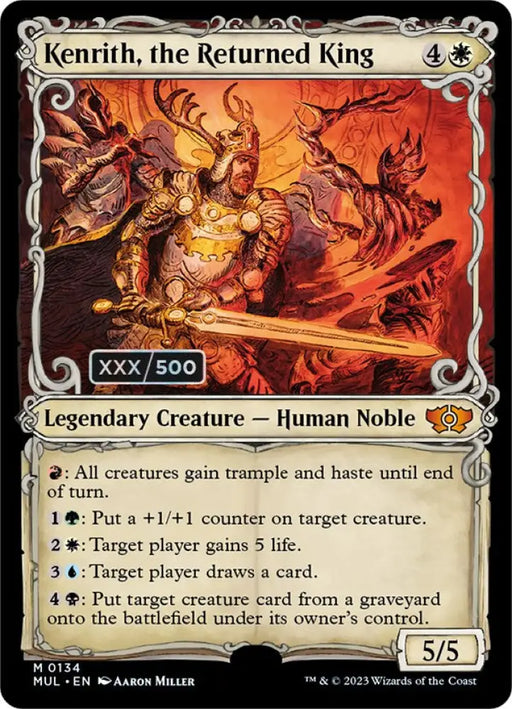 Kenrith the Returned King (Serialized) [Multiverse Legends] - MTG Single