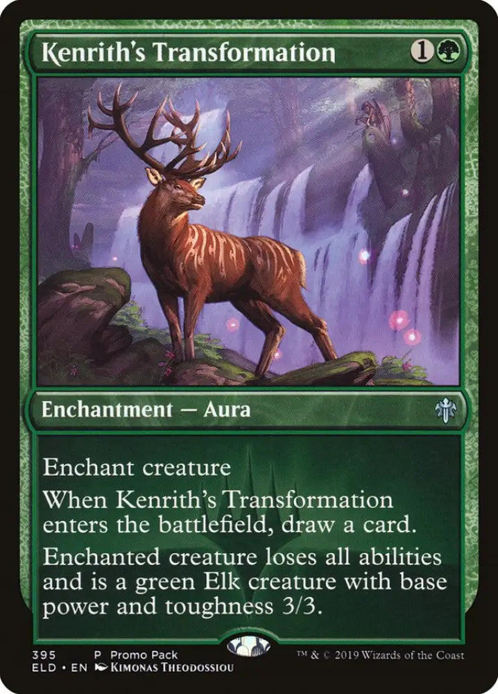 Kenrith’s Transformation (Promo Pack) [Throne of Eldraine Promos] - MTG Single