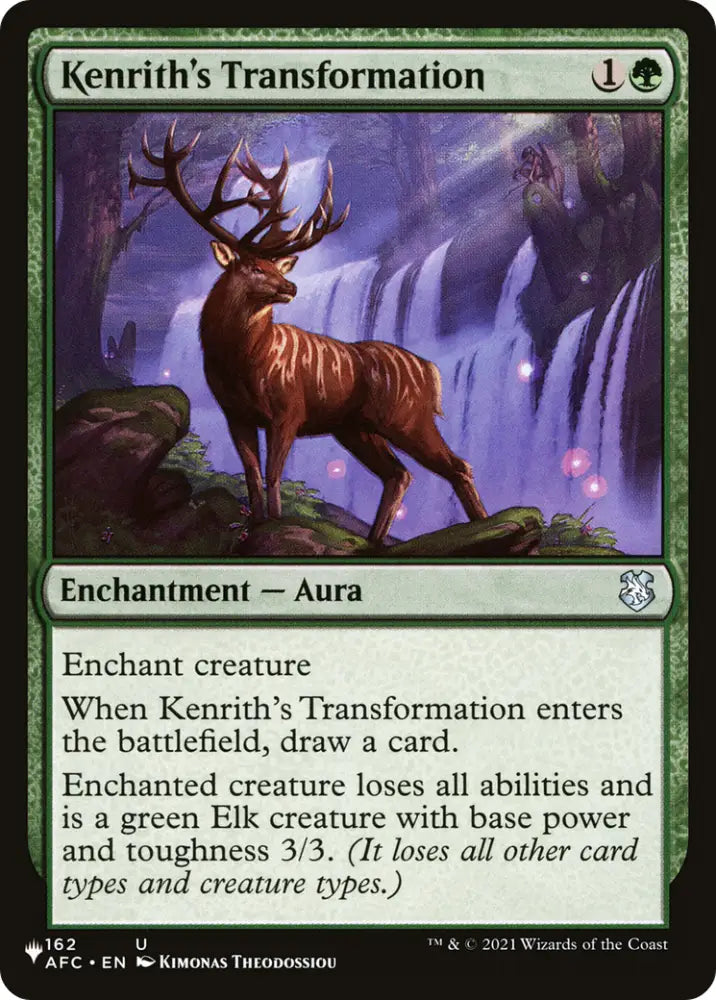 Kenrith’s Transformation [The List] - MTG Single
