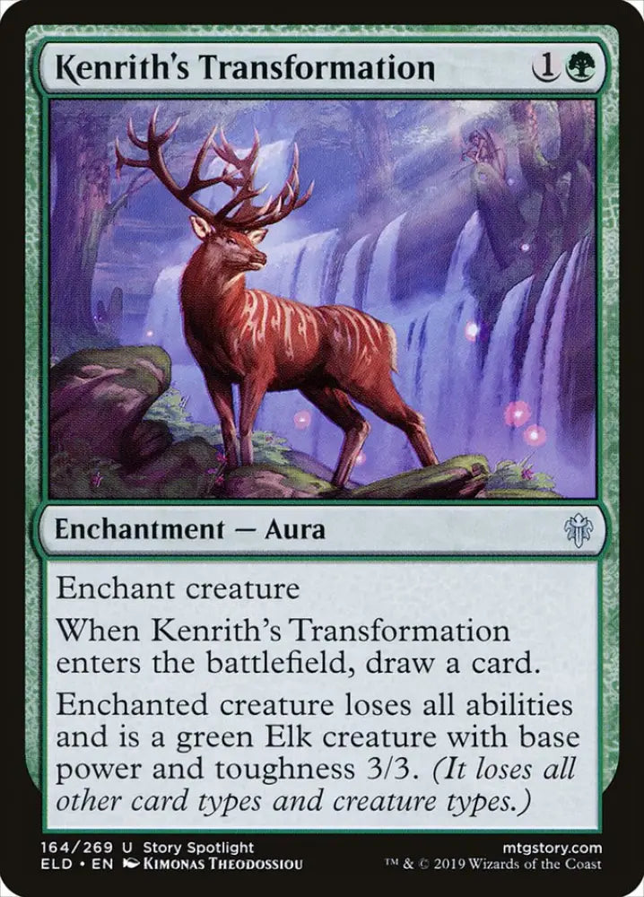 Kenrith’s Transformation [Throne of Eldraine] - MTG Single