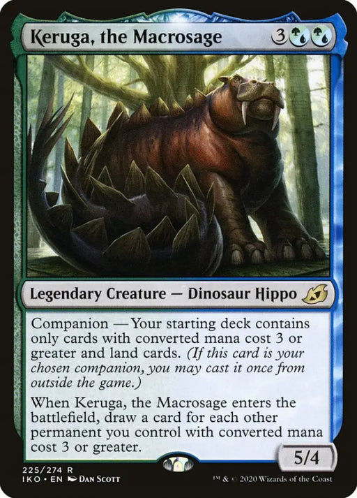 Keruga the Macrosage [Ikoria: Lair of Behemoths] - MTG Single