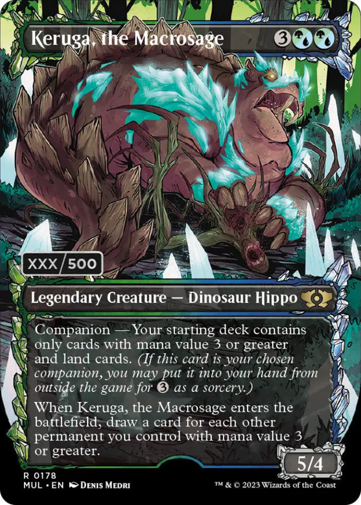 Keruga the Macrosage (Serialized) [Multiverse Legends] - MTG Single