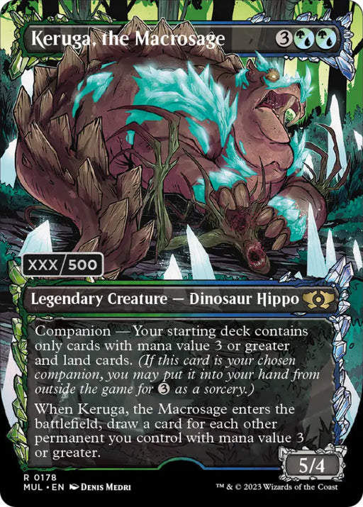 Keruga the Macrosage (Serialized) [Multiverse Legends] - MTG Single