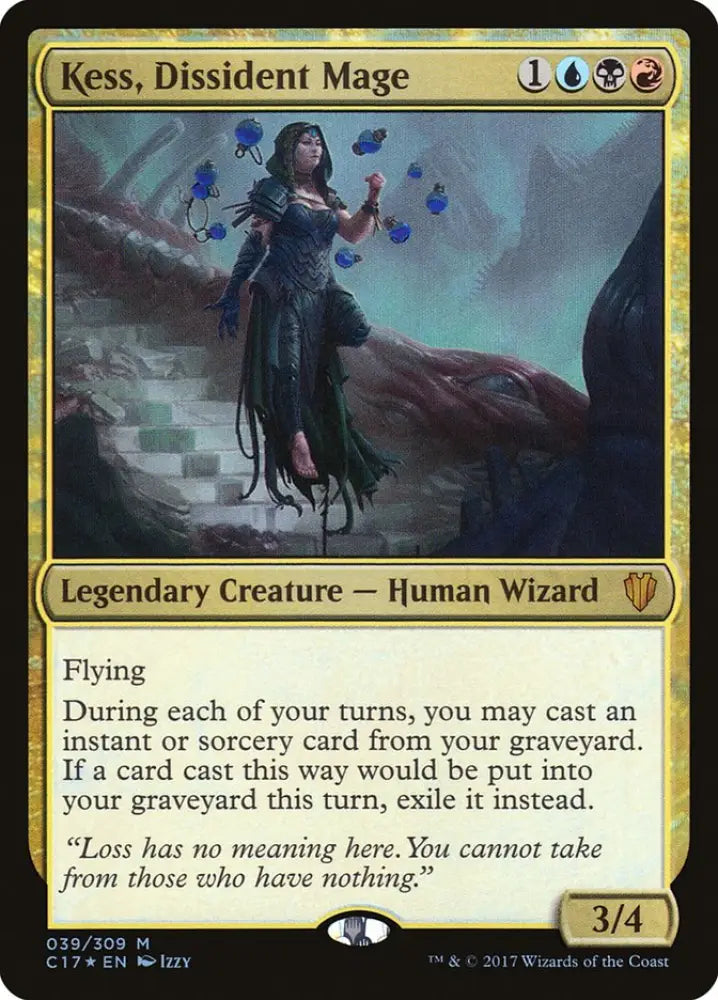 Kess Dissident Mage [Commander 2017] - MTG Single
