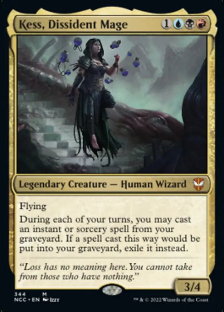 Kess Dissident Mage [Streets of New Capenna Commander] - MTG Single