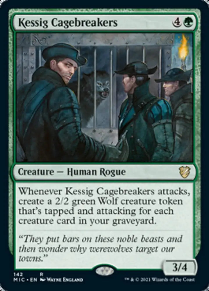 Kessig Cagebreakers [Innistrad: Midnight Hunt Commander] - MTG Single