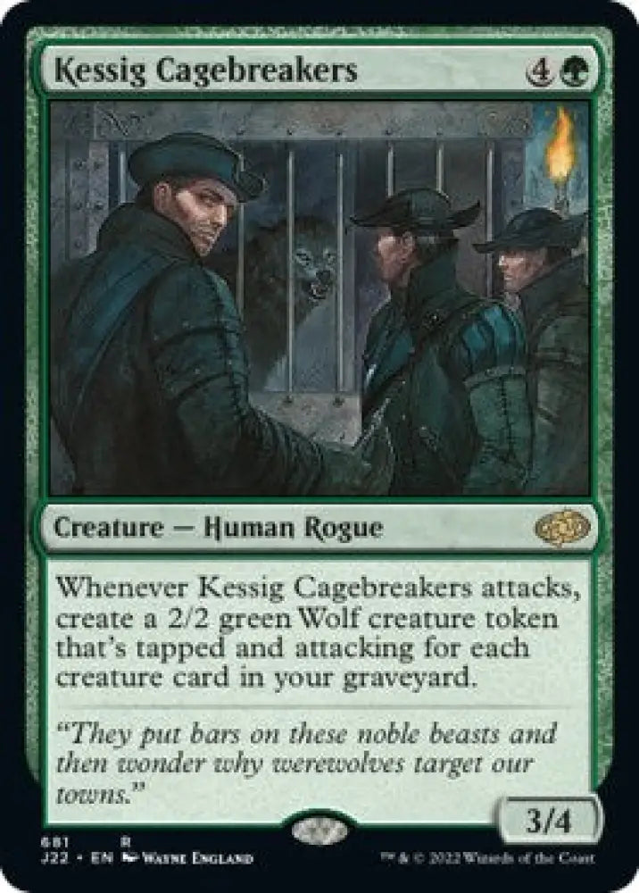 Kessig Cagebreakers [Jumpstart 2022] - MTG Single