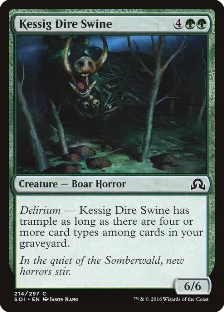 Kessig Dire Swine [Shadows over Innistrad] - MTG Single