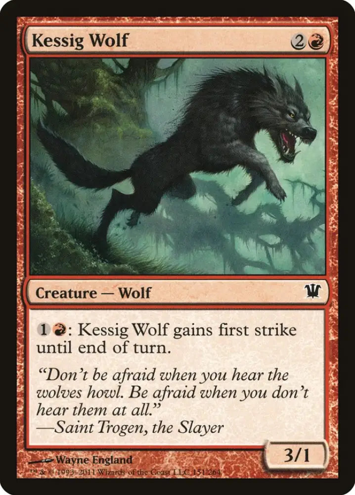Kessig Wolf [Innistrad] - MTG Single