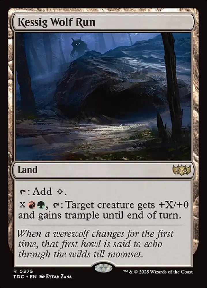 Kessig Wolf Run (375) [Tarkir: Dragonstorm Commander]