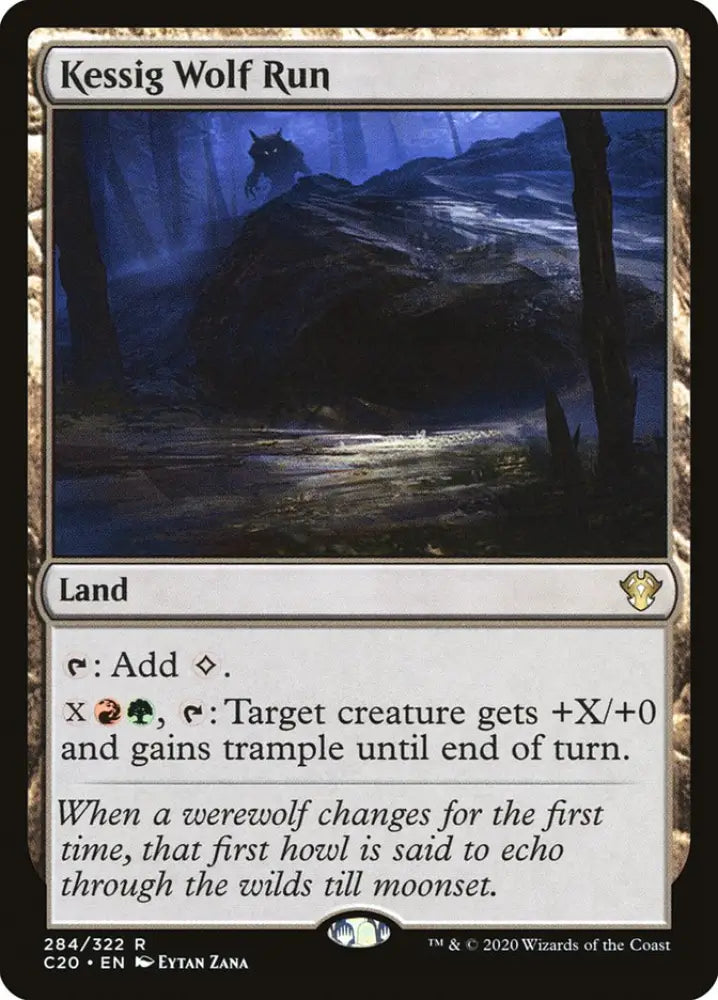 Kessig Wolf Run [Commander 2020] - MTG Single