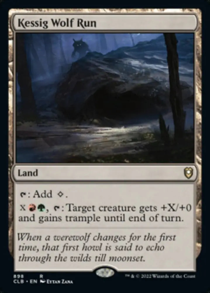 Kessig Wolf Run [Commander Legends: Battle for Baldur’s Gate] - MTG Single
