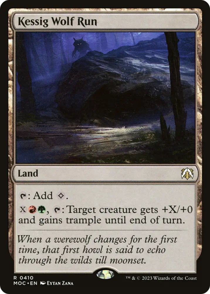 Kessig Wolf Run [March of the Machine Commander] - MTG Single