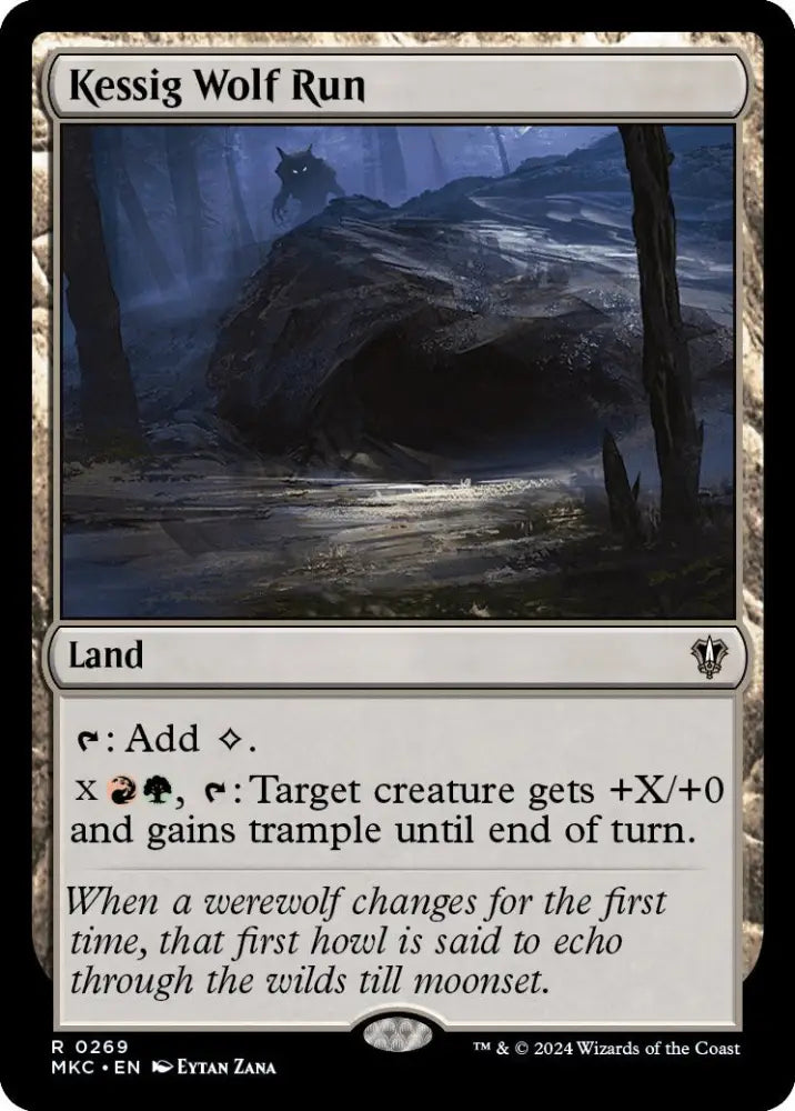 Kessig Wolf Run [Murders at Karlov Manor Commander] - MTG Single