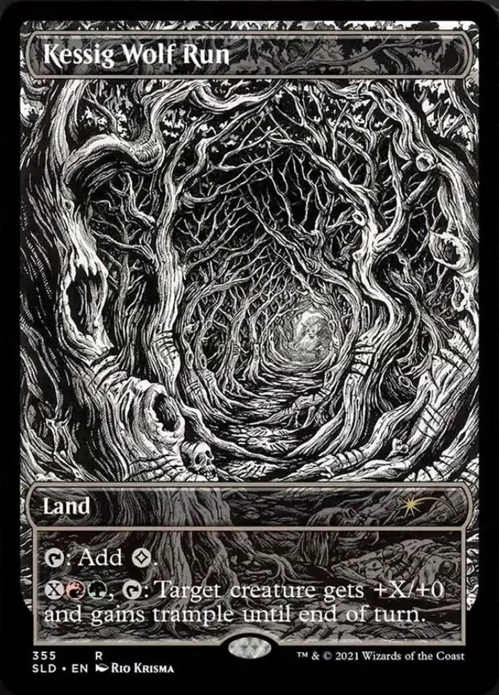 Kessig Wolf Run (Showcase) [Secret Lair Drop Series] - MTG Single