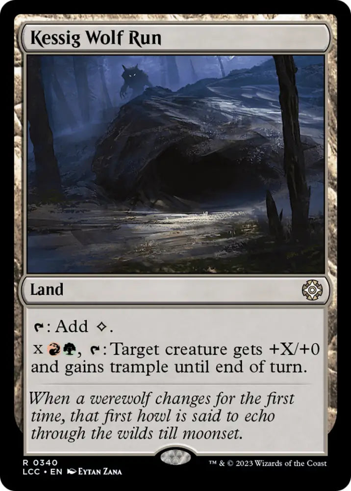 Kessig Wolf Run [The Lost Caverns of Ixalan Commander] - MTG Single