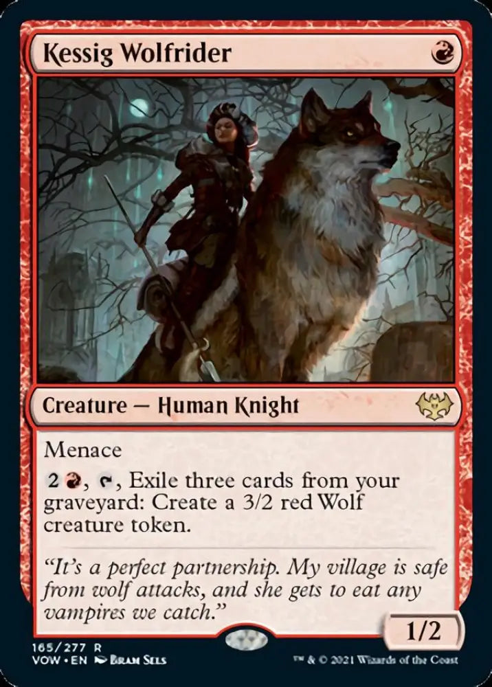 Kessig Wolfrider [Innistrad: Crimson Vow] - MTG Single