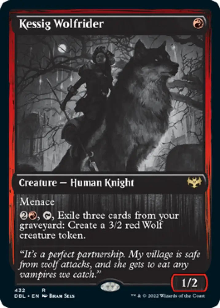 Kessig Wolfrider [Innistrad: Double Feature] - MTG Single