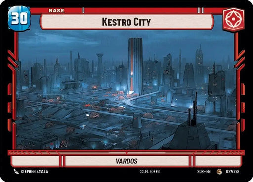 Kestro City (027/252) [Spark of Rebellion] - Star Wars: Unlimited Single