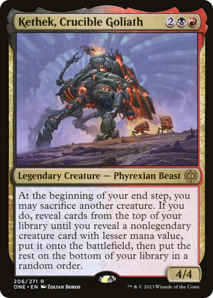 Kethek Crucible Goliath [Phyrexia: All Will Be One] - MTG Single