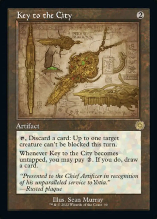 Key to the City (Retro Schematic) [The Brothers’ War Retro Artifacts] - MTG Single