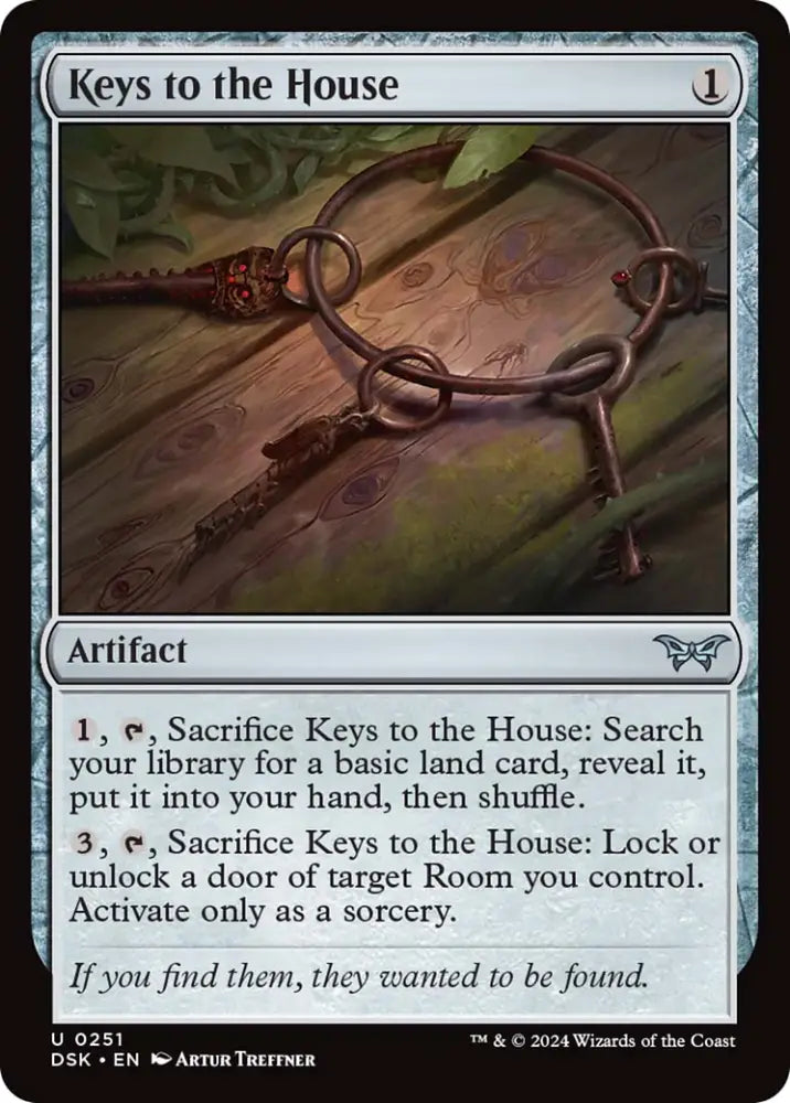 Keys to the House [Duskmourn: House of Horror] - MTG Single