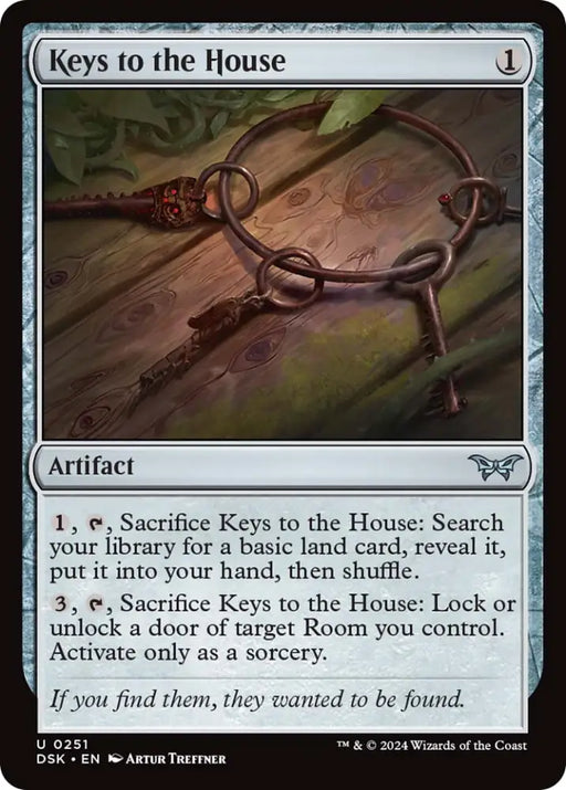 Keys to the House [Duskmourn: House of Horror] - MTG Single